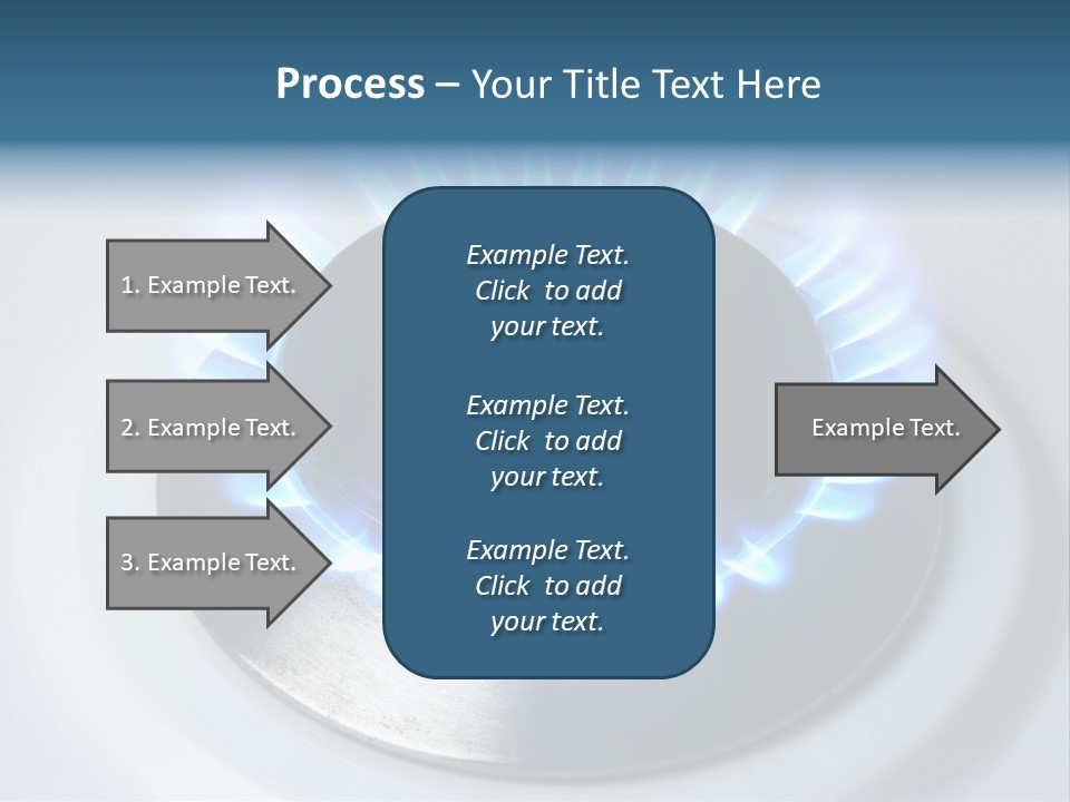 Flammable Burner Energy PowerPoint Template