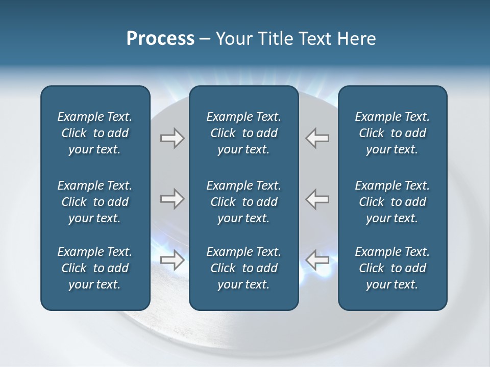 Flammable Burner Energy PowerPoint Template
