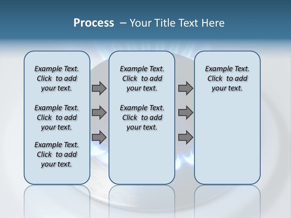 Flammable Burner Energy PowerPoint Template