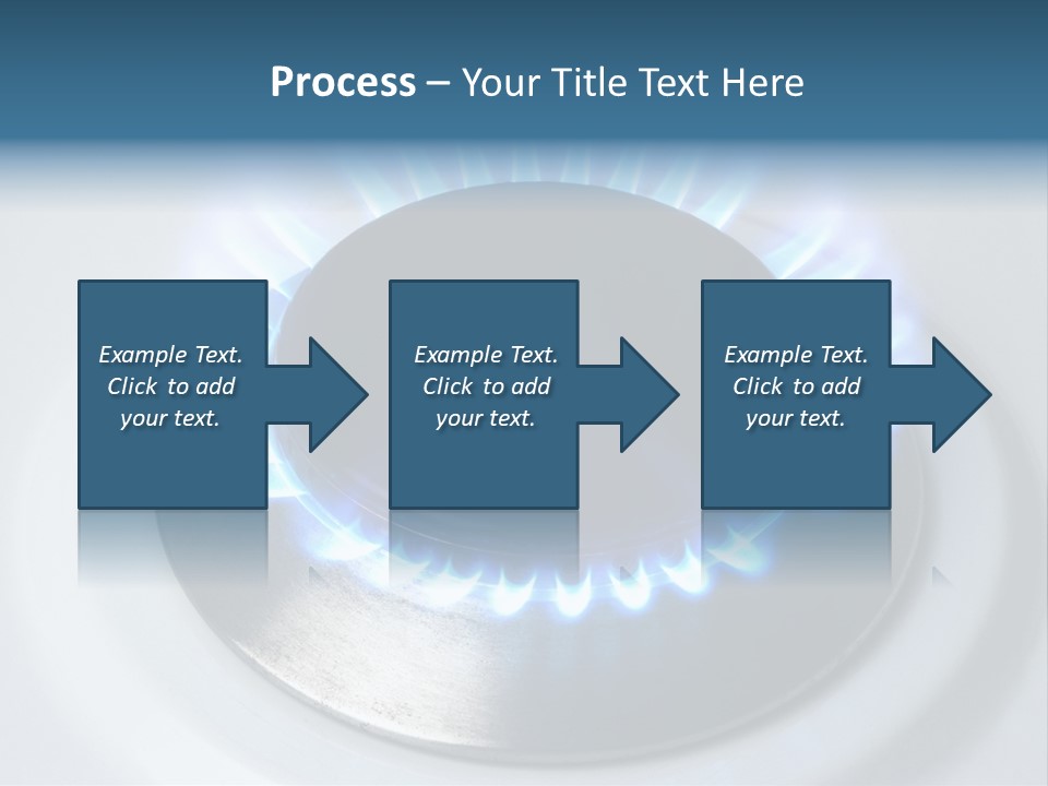 Flammable Burner Energy PowerPoint Template