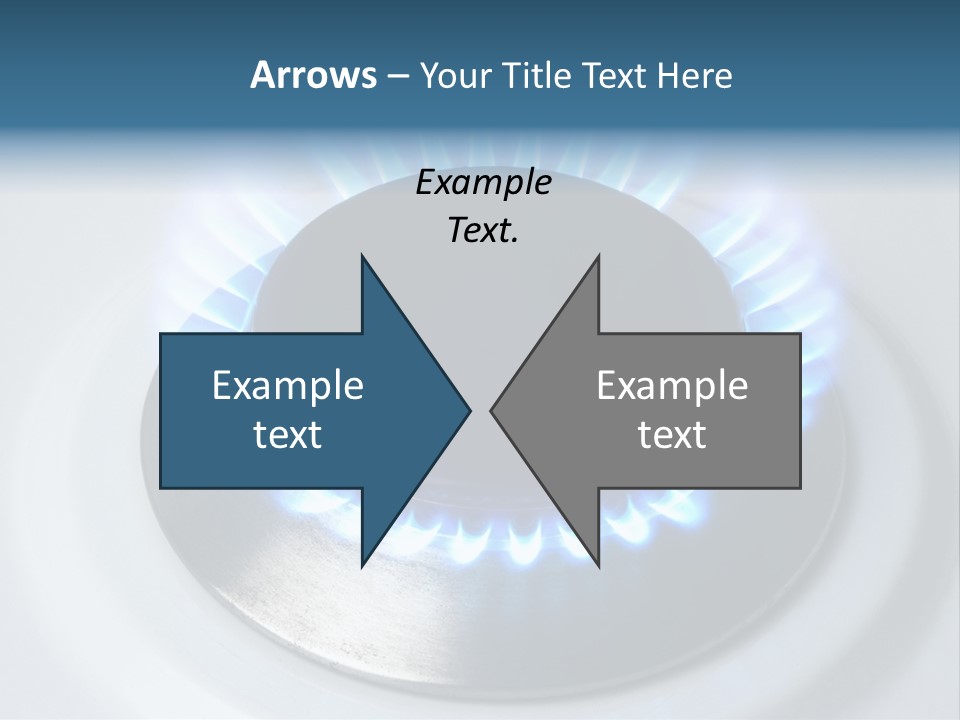 Flammable Burner Energy PowerPoint Template