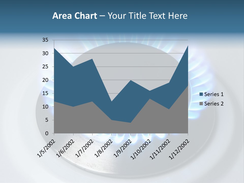 Flammable Burner Energy PowerPoint Template