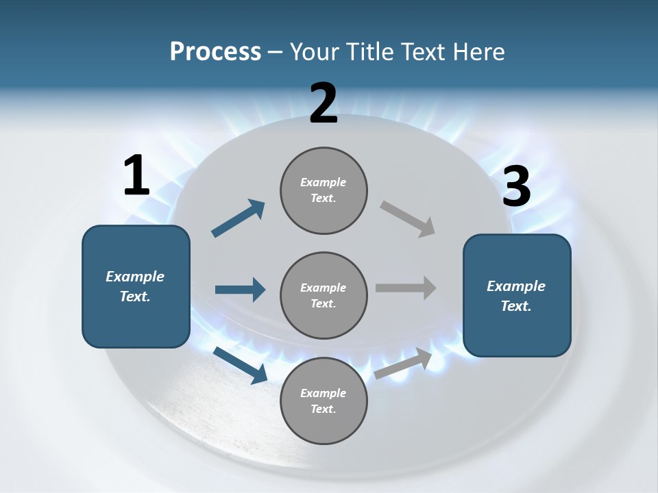 Flammable Burner Energy PowerPoint Template