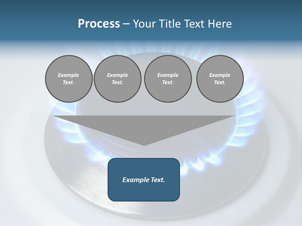 Flammable Burner Energy PowerPoint Template