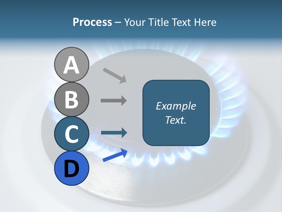 Flammable Burner Energy PowerPoint Template