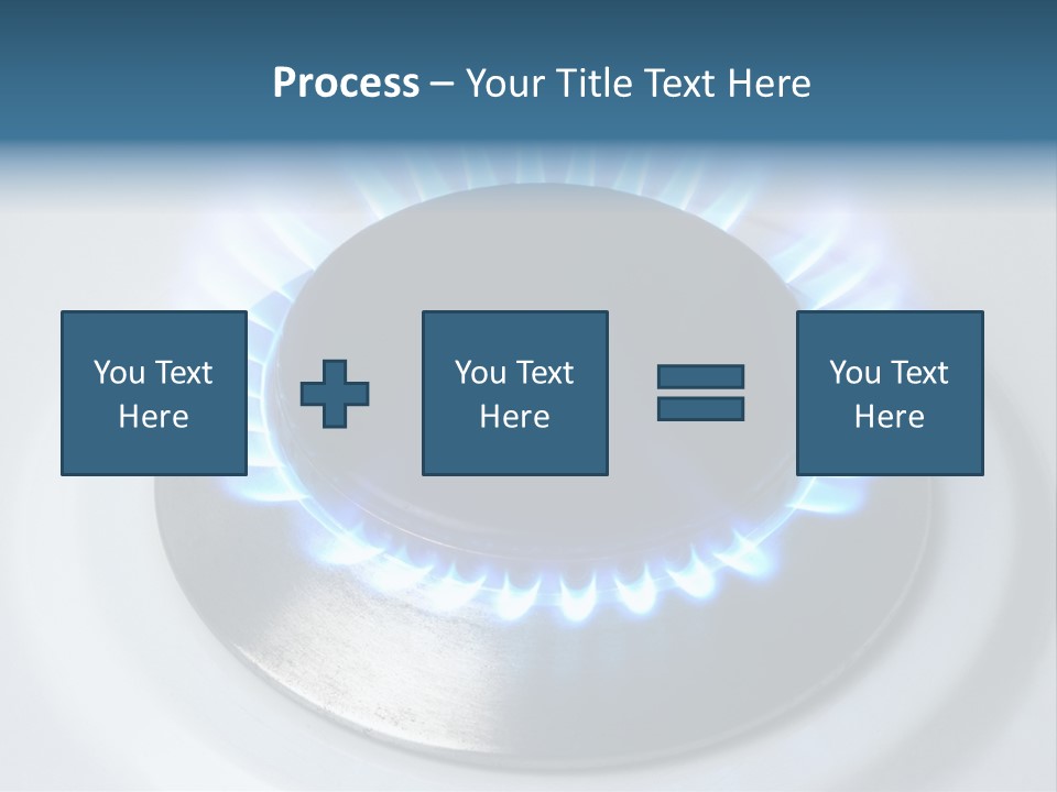 Flammable Burner Energy PowerPoint Template