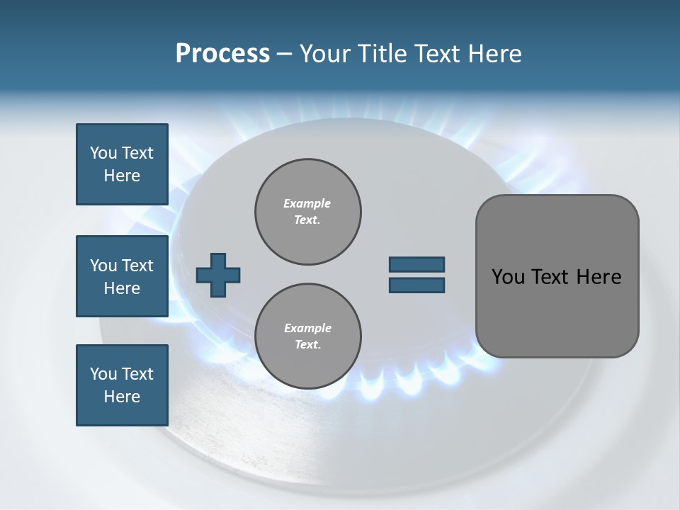 Flammable Burner Energy PowerPoint Template