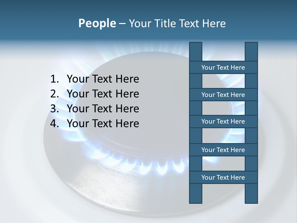 Flammable Burner Energy PowerPoint Template