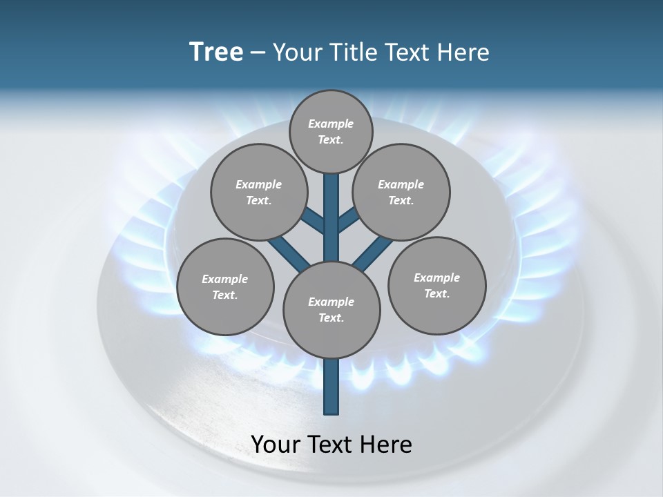 Flammable Burner Energy PowerPoint Template