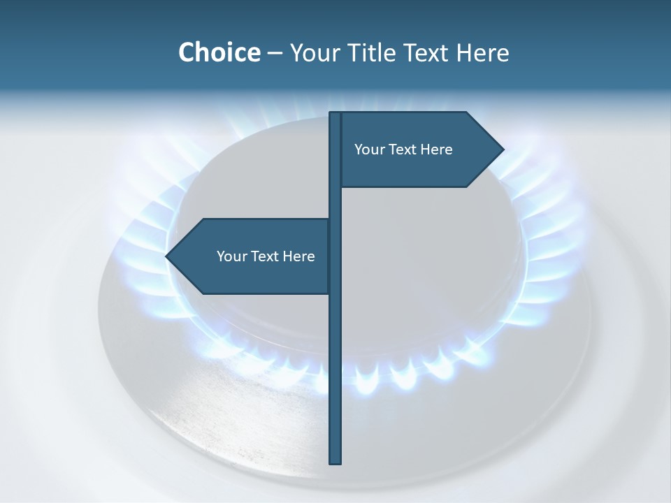Flammable Burner Energy PowerPoint Template