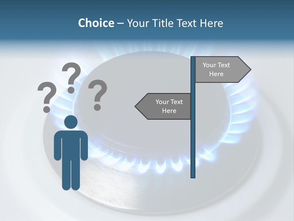 Flammable Burner Energy PowerPoint Template
