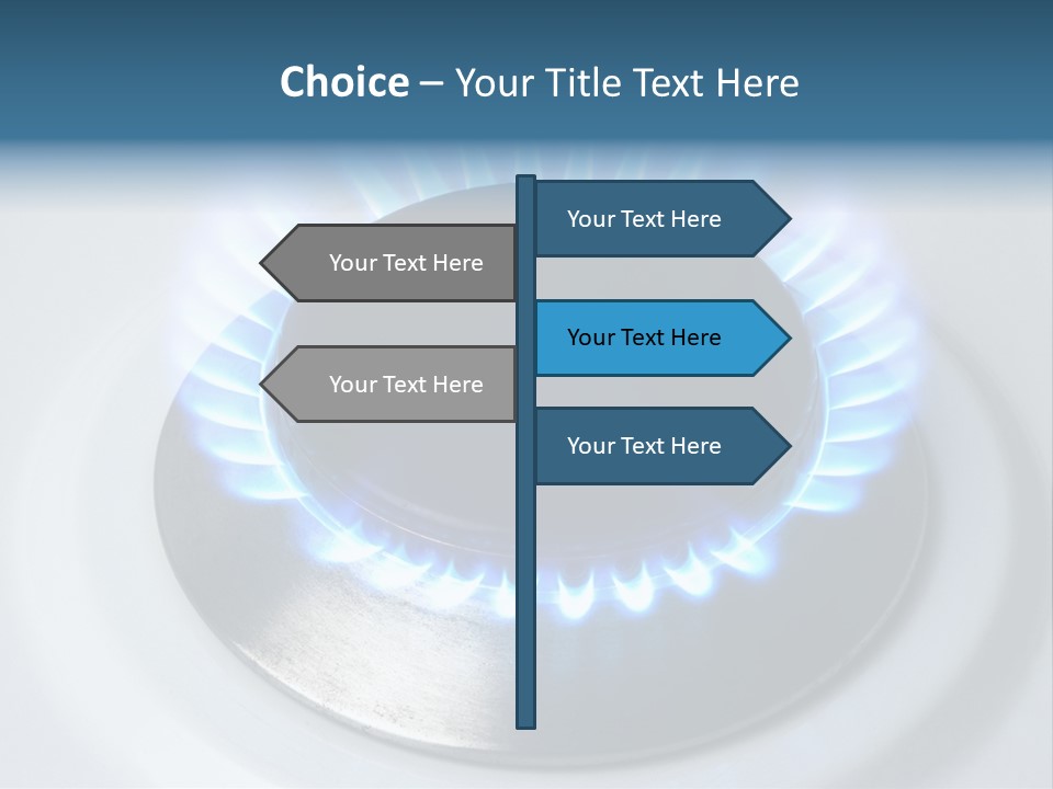 Flammable Burner Energy PowerPoint Template