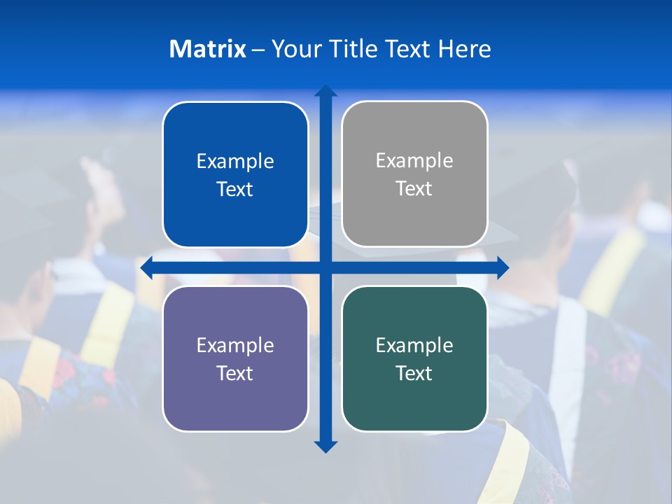 Male Gown Listen PowerPoint Template