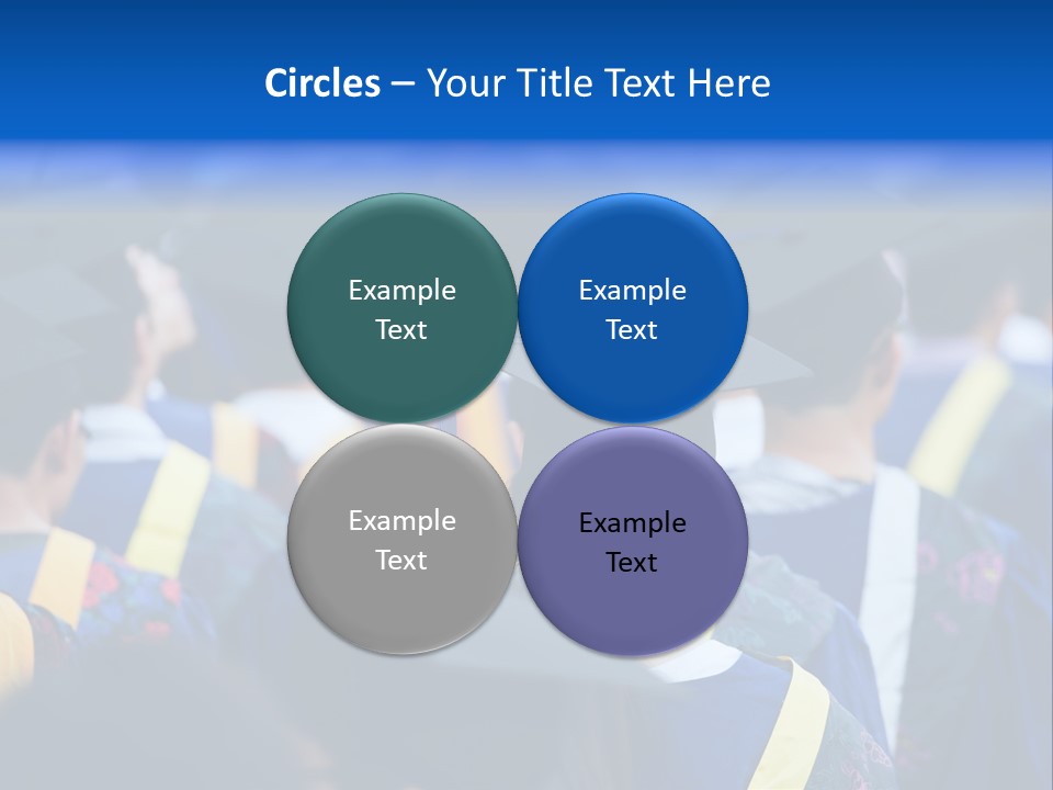 Male Gown Listen PowerPoint Template