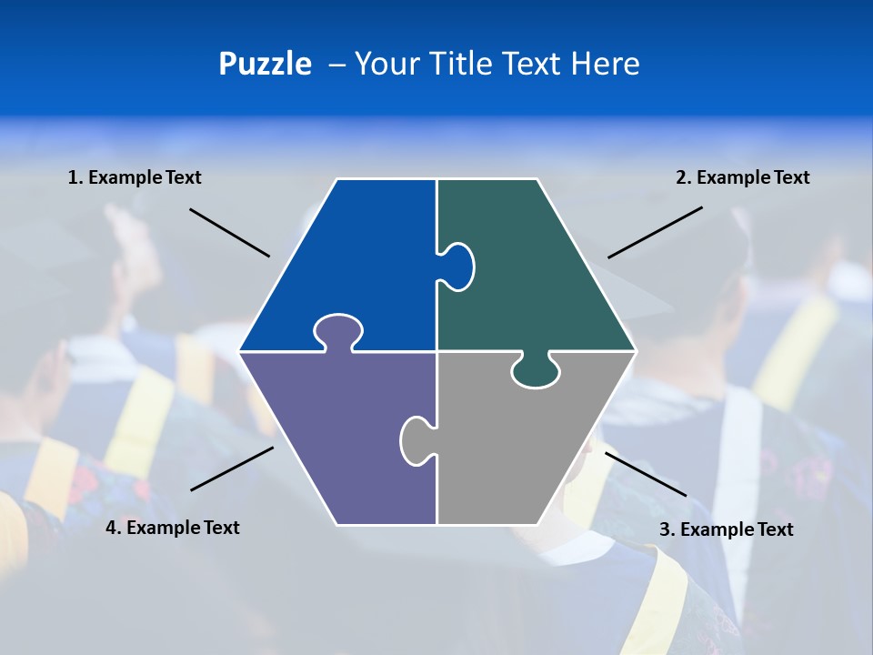 Male Gown Listen PowerPoint Template