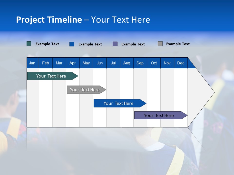 Male Gown Listen PowerPoint Template