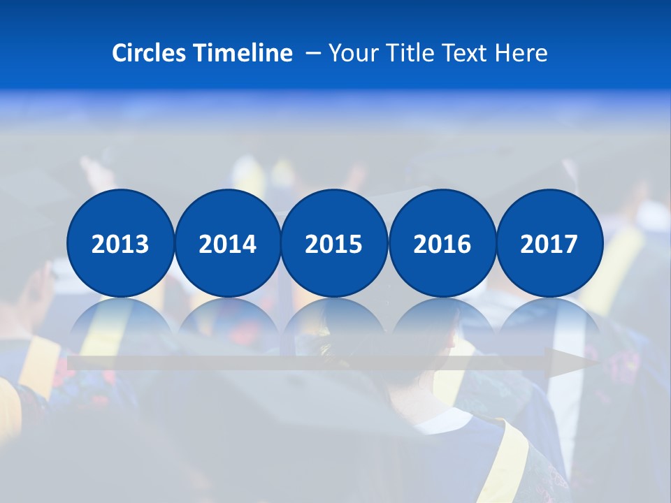 Male Gown Listen PowerPoint Template