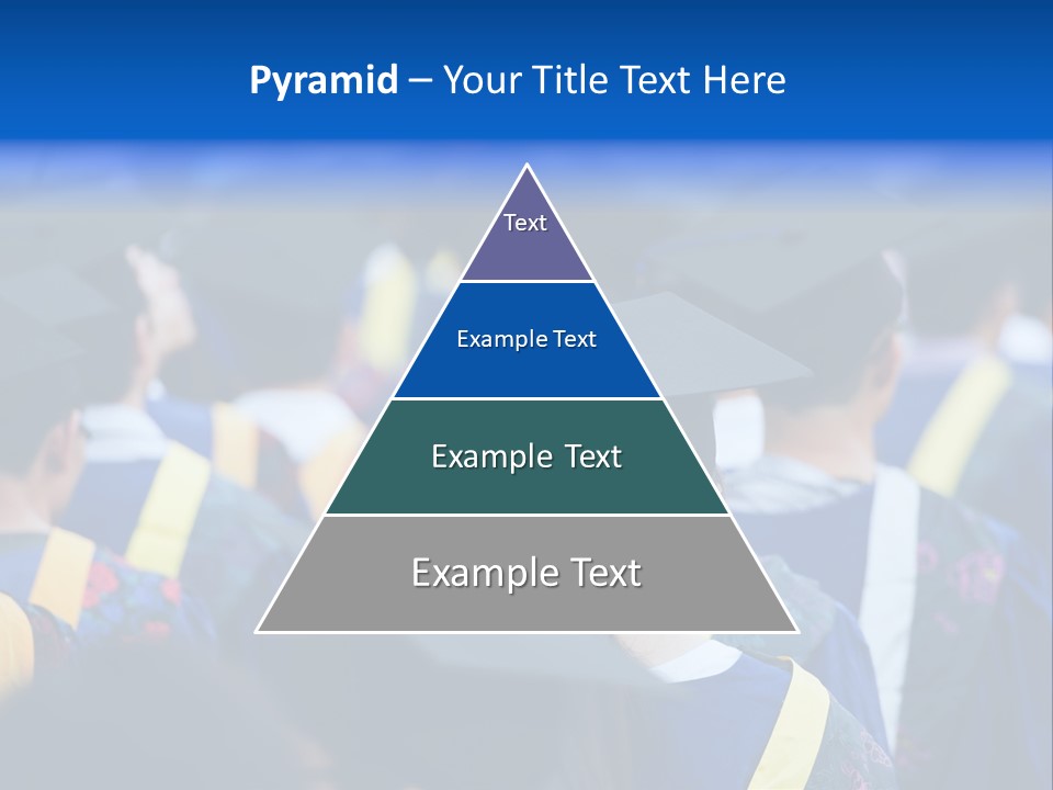 Male Gown Listen PowerPoint Template