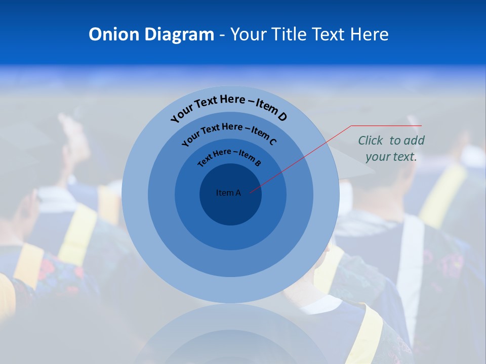 Male Gown Listen PowerPoint Template