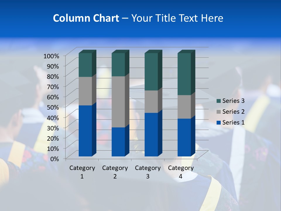 Male Gown Listen PowerPoint Template