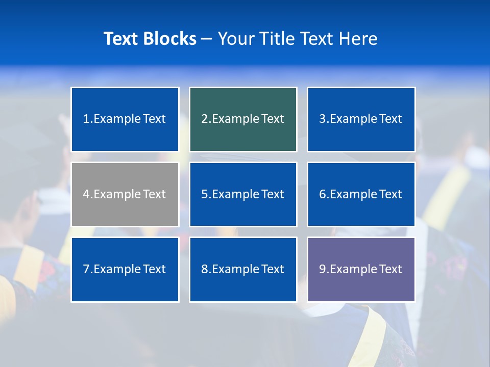 Male Gown Listen PowerPoint Template