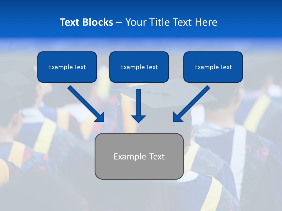 Male Gown Listen PowerPoint Template