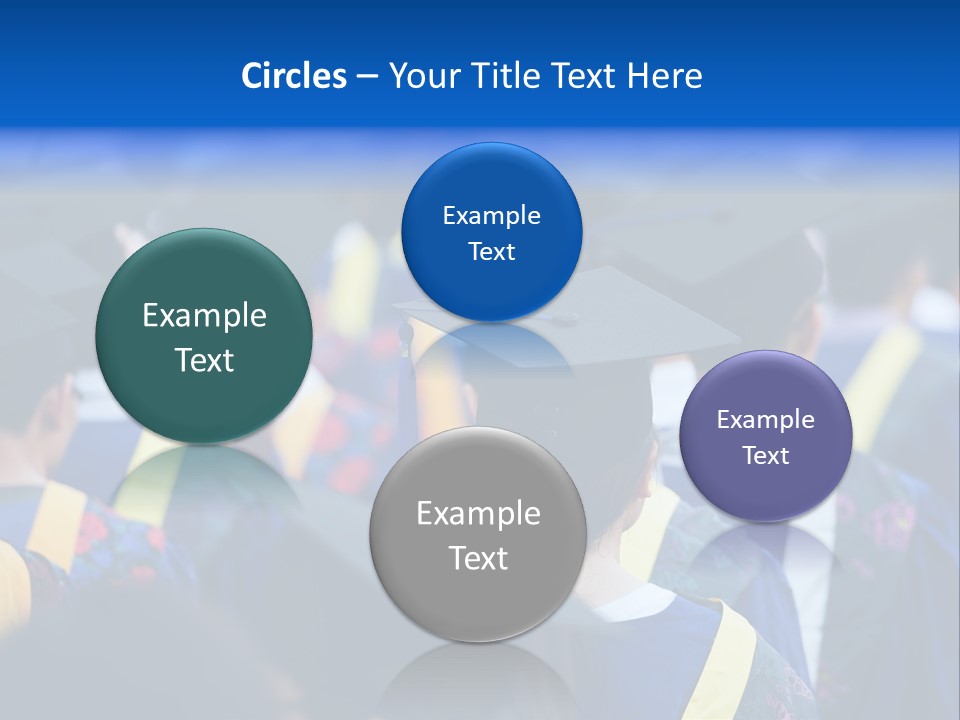 Male Gown Listen PowerPoint Template