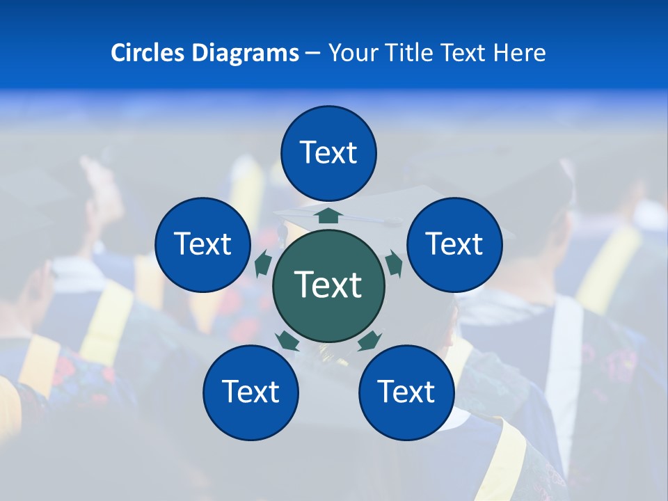 Male Gown Listen PowerPoint Template