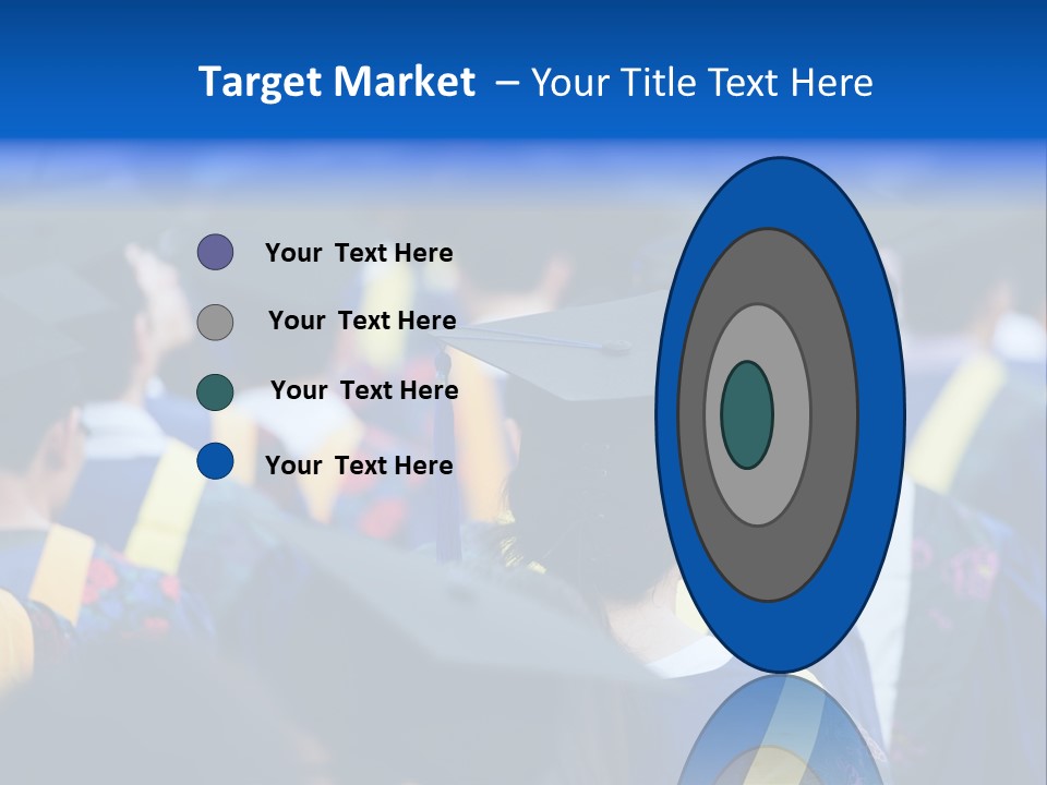 Male Gown Listen PowerPoint Template