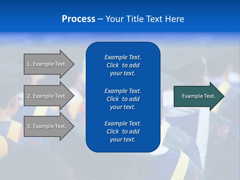 Male Gown Listen PowerPoint Template
