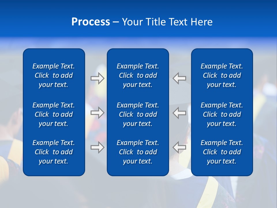 Male Gown Listen PowerPoint Template