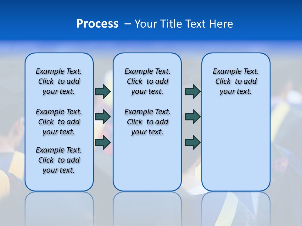 Male Gown Listen PowerPoint Template