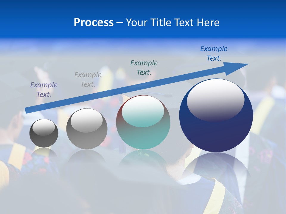 Male Gown Listen PowerPoint Template