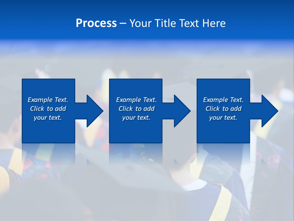 Male Gown Listen PowerPoint Template
