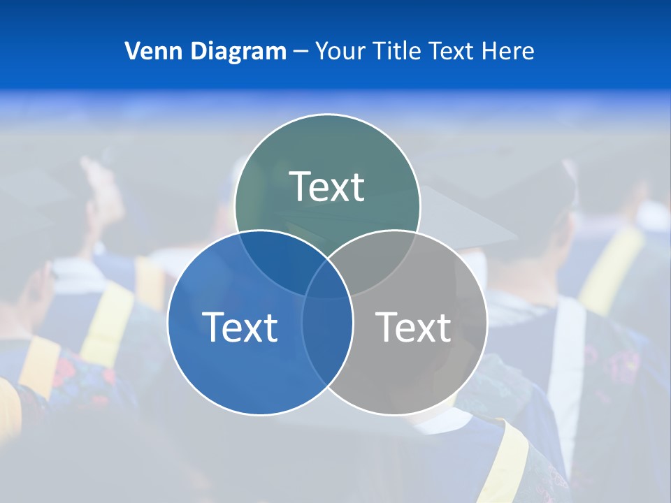 Male Gown Listen PowerPoint Template