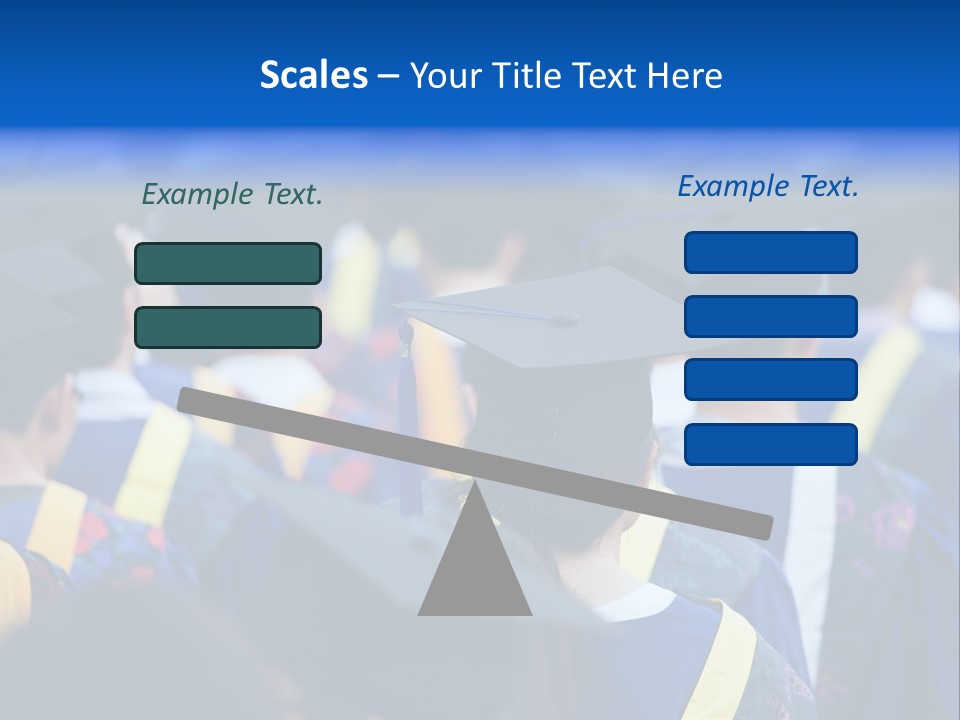 Male Gown Listen PowerPoint Template