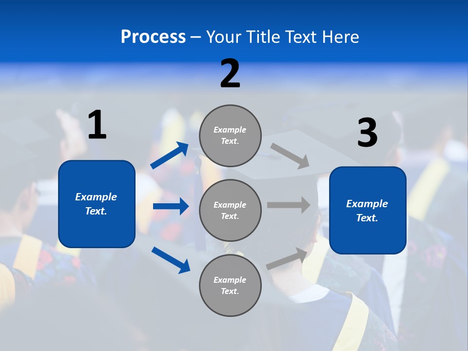 Male Gown Listen PowerPoint Template