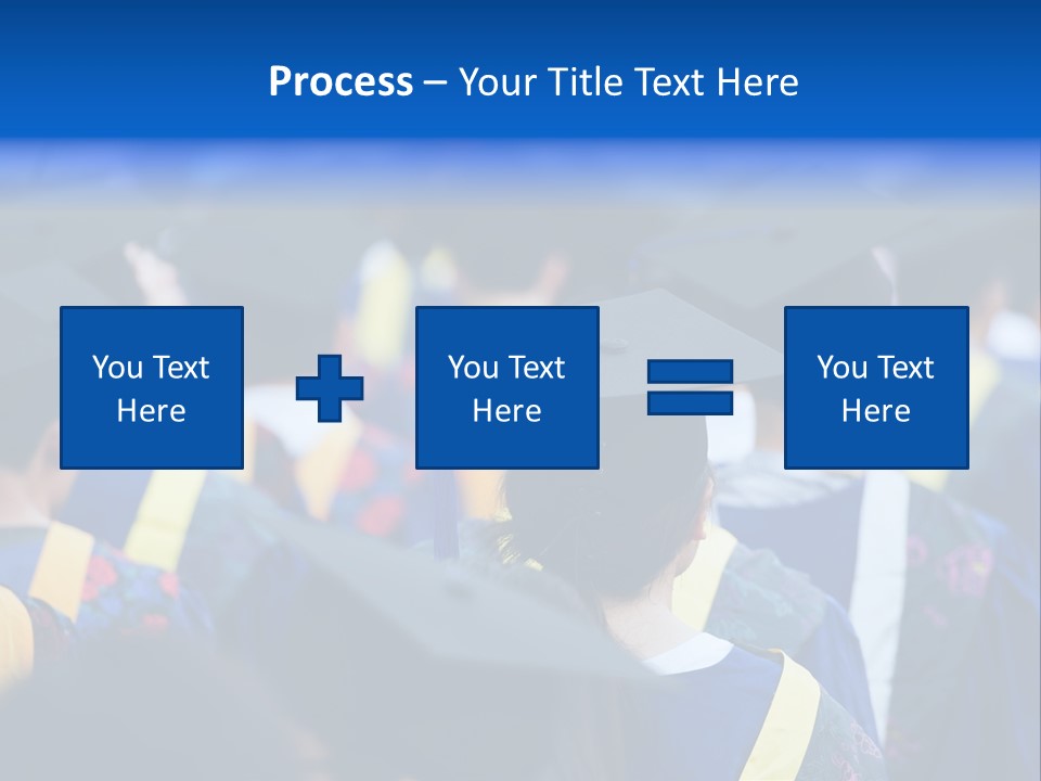 Male Gown Listen PowerPoint Template