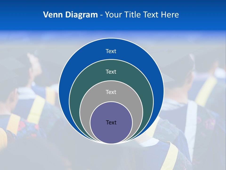 Male Gown Listen PowerPoint Template