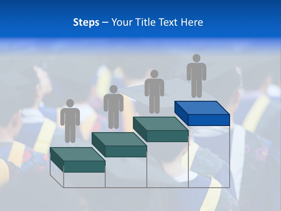 Male Gown Listen PowerPoint Template