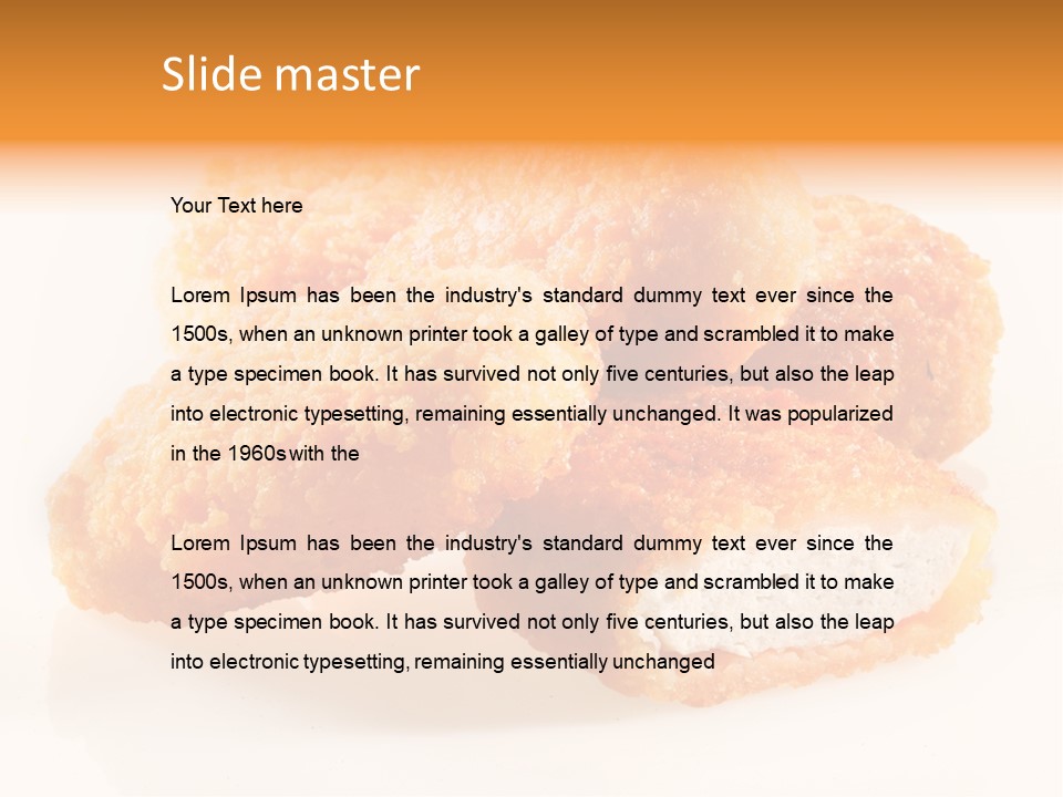 Close Fat Nobody PowerPoint Template