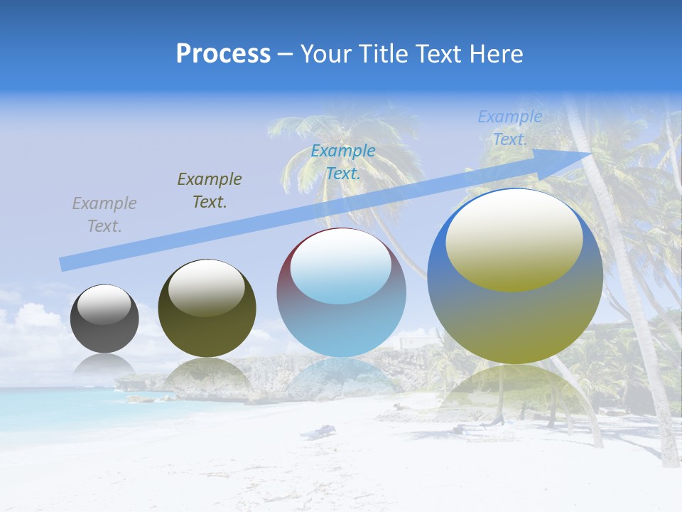 Island Quietness Cove PowerPoint Template