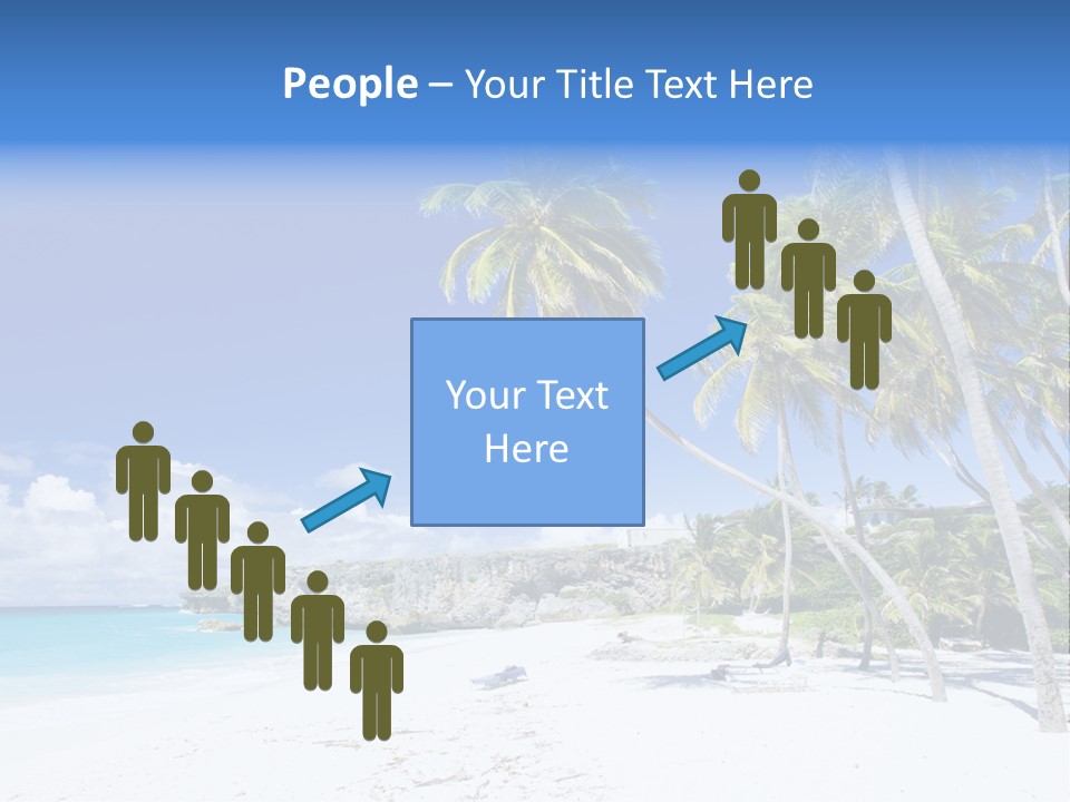Island Quietness Cove PowerPoint Template