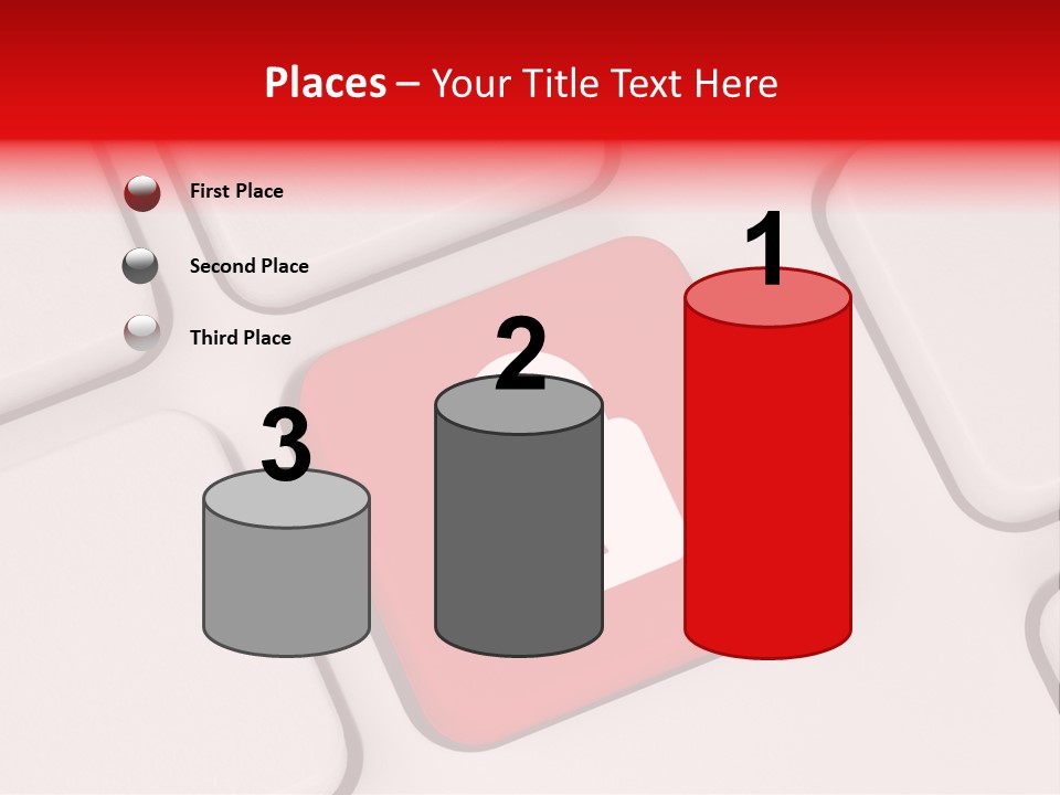 Login Technology Locker PowerPoint Template