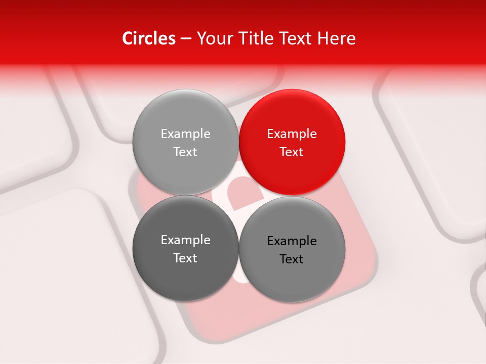 Login Technology Locker PowerPoint Template