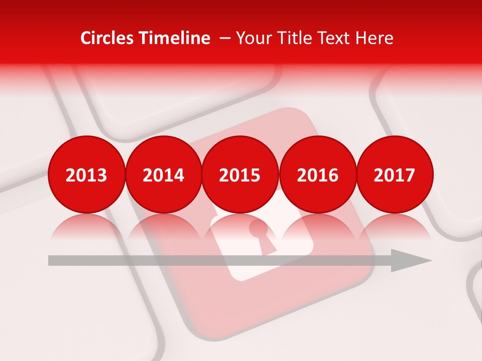 Login Technology Locker PowerPoint Template