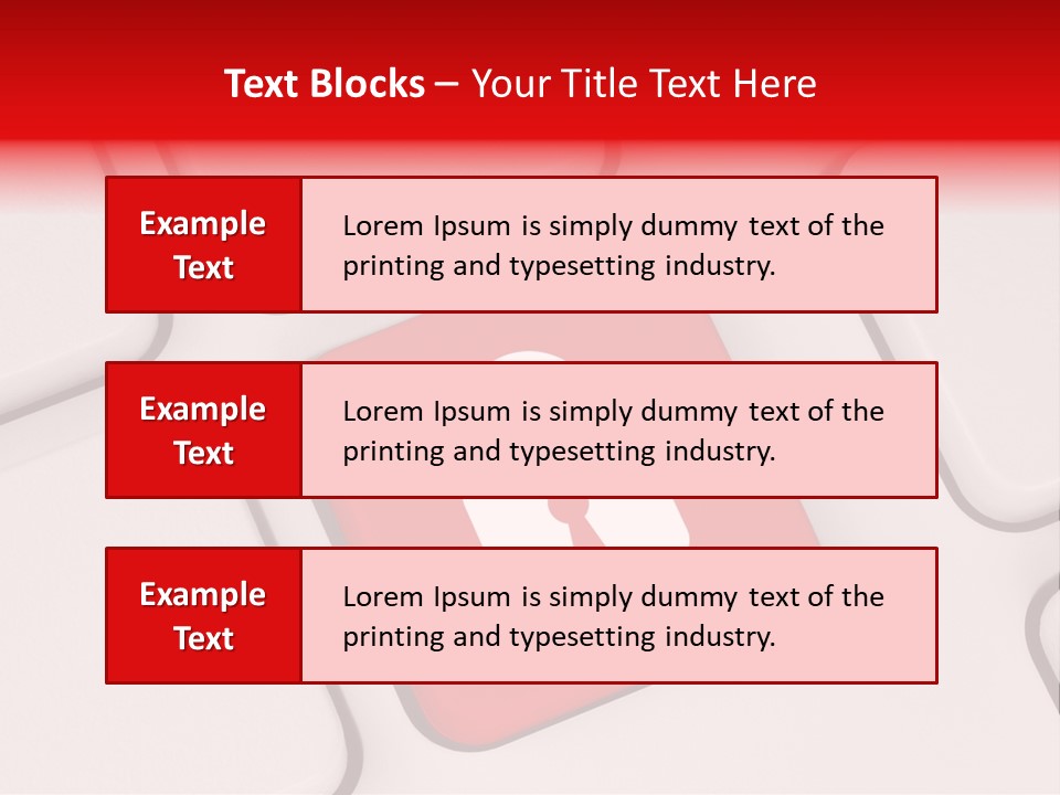Login Technology Locker PowerPoint Template