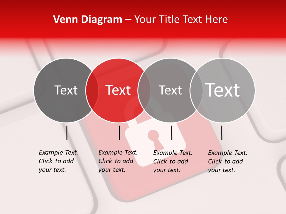 Login Technology Locker PowerPoint Template