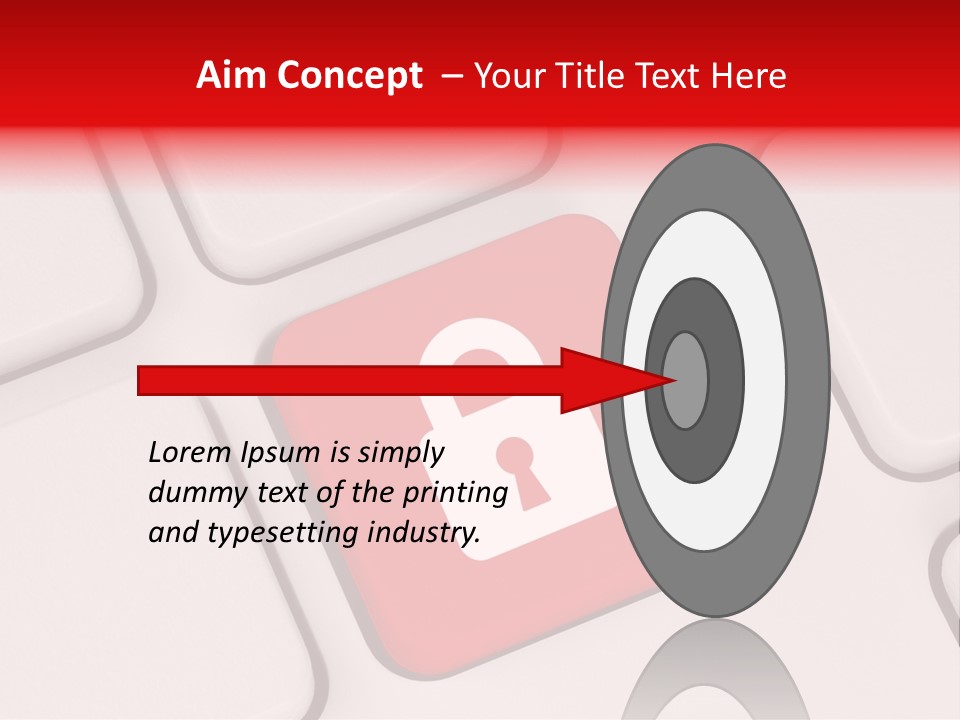 Login Technology Locker PowerPoint Template