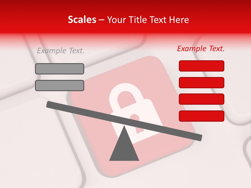 Login Technology Locker PowerPoint Template